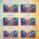 Vibrant canyon, abstract rocks, Canvas Print, mountain painting, southwest wall art, extra wide art, geometric wall art
