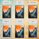 Abstract Wave Energy Canvas Print Moody Ocean Painting Stormy Water Art Modern Wall Decor Living Room Accent Gift Under 75