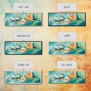 Tropical Floral Art, Vibrant Botanical Painting, Boho Nature Wall Decor, Bright Summer Home Decor, Bedroom or Living Room Art