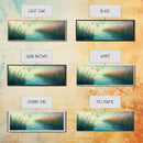 Tranquil Marsh Art Canvas Print Coastal Landscape Wall Decor Nature Inspired Painting Pastel Home Accent Bedroom or Bathroom Wall Art