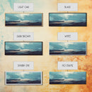 Moody Ocean Canvas Print Coastal Seascape Art, Abstract Blue Water Painting, Home Decor, Living Room Wall Art, Ocean Wall Art