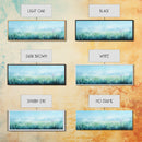 Dreamy Meadow Painting Framed Canvas Print - Soft Pastel Wildflower Art, Peaceful Nature Wall Decor, Bedroom BAesthetic, Gift Idea
