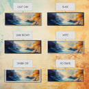Print Ethereal Canyon Painting Misty River Landscape Wall Art Dreamy Nature Artwork Tranquil Modern Decor Bedroom