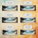 Hidden, Lagoon, Secluded, Beach, Canvas Print, Coastal Escape Art, Tranquil Water Scene, Bedroom Wall Art, Ocean Painting