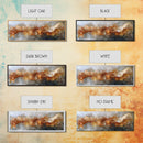 Abstract Flow, Earthy Tones, Modern Minimalist, Framed Canvas Print, Neutral Wall Art, Fall Home Decor, Office Wall Decor