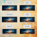 Stormy Beach Bonfire Canvas Print Dramatic Coastal Wall Art Ocean Fire Pit Painting Wilderness Adventure Decor Moody Gift