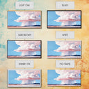 Rainstorm Horizon, Sky Art, Framed Canvas Print, Nature Wall Decor, Dreamy Landscape, Pastel Cloud Painting, Modern Home Vibes