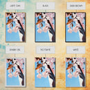 Cherry Blossom, Blue Sky, Framed Canvas Print, Spring Wall Art, Floral Painting, Pastel Decor, Nature Artwork, Bedroom Aesthetic