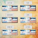 Beach Reflection, Seascape Art, Framed Canvas Print, Coastal Wall Art, Nautical Home Decor, Minimalist Water Painting, Bathroom Art