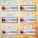 Ocean Bliss, Beach Serenity, Sunset Vibes, Framed Canvas Print, Coastal Decor, Nautical Theme, Living Room Art, Relaxing Wall Painting