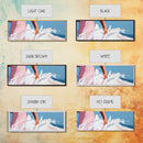 Surfer Wave Art, Coastal Water Print, Abstract Beach Painting, Modern Ocean Aesthetic, Large Canvas Print, Living Room Wall Decor