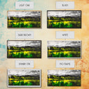 Vibrant Hills, Greenery Landscape, Abstract Painting, Canvas Print, Modern Wall Art, Eclectic Home Decor, Bold Color Palette, Unique Art