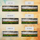 Dramatic Sky, Stormy Landscape, Sunset Over Fields, Modern Nature Art, Framed Canvas Print, Living Room Decor, Abstract Art, Moody Wall Art