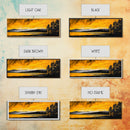 Golden Horizon, Scenic Lake Print, Nature Artwork, Canvas Print, Rustic Home Decor, Large Wall Art, Fall Landscape