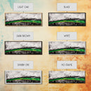 Bold Green Landscape, Abstract Horizon Art, Contemporary Nature Painting, Earthy Wall Decor, Office Wall Art, Framed Canvas Print