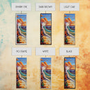 Sunset, Ocean, Wave, Surf, Canvas Print, Coastal Wall Art, Tropical Beach Painting, Bathroom Decor, Boho Nautical Vibes