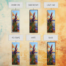 Feather Grass, Sunset Field, Colorful Coastal Landscape, Framed Canvas Print, Boho Bedroom Wall Art, Nature Inspired Living Room Decor