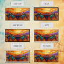 Sunrise Desert, Bloom, Canvas Print, Vibrant desert sunrise painting, boho southwestern art, Bedroom Wall Art, botanical decor