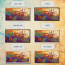 Succulent, Desert, Bloom, Sunset, Framed Canvas Print, Cactus boho art, colorful desert wall decor, Southwestern kitchen wall art