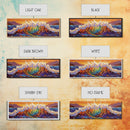 Rainbow Wave Splash, Ocean Energy Art, Vibrant Seascape, Framed Canvas Print, Coastal Living Room Decor, Surf Beach Wall Art, Boho Style