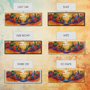 Sunset Islands, Floating World, Fantasy Village, Framed Canvas Print, Whimsical Wall Art, Eclectic Home Decor, Surreal Landscape Art