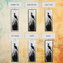 Cormorant Bird, Driftwood Perch, Moody Sky, Framed Canvas Print, Coastal Wildlife Wall Art, Nature Lover Gift, Rustic Room Decor