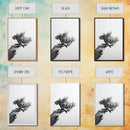 Bonsai Tree, Windswept Wood, Minimal Zen, Canvas Print, Japanese Style Art, Wabi Sabi Decor, Monochrome Botanical Wall Accent