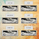 Storm Waves, Moody Sea, Ocean Power, Canvas Print, dramatic bathroom wall art, black and white seascape, coastal energy room decor