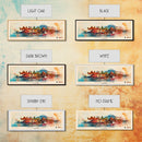 Apo Island, Philippines Watercolor Beach Print, Vacation Gift, Philippines Wall Art, Beach Painting, Beach Decor, Beach Painting