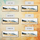 Hot Water Beach, New Zealand Watercolor Beach Print, Vacation Gift, New Zealand Wall Art, Beach Painting, Beach Decor, Beach Painting