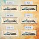 Kri Island, Indonesia Watercolor Beach Print, Vacation Gift, Indonesia Wall Art, Beach Painting, Beach Decor, Beach Painting