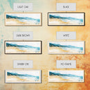 Long Beach, Vietnam Watercolor Beach Print, Vacation Gift, Vietnam Wall Art, Beach Painting, Beach Decor, Beach Painting