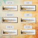 Sanya, China Watercolor Print, Vacation Gift, China Wall Art, Beach Painting, Beach Decor, Large Wall Art, Wood Frame Art