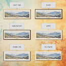 Xiapu, China Watercolor Beach Print, Vacation Gift, China Wall Art, Beach Painting, Beach Decor, Beach Painting