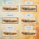 Vastras Sweden Travel Print Wall Art, Panoramic City Art, Travel Art, Wall Decor, Vacation Gift, Framed Canvas Print Or Metal Art