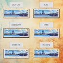 Cologne Germany Panoramic Travel Poster, Framed Canvas Print or Metal Wall Art, Travel Art, Home Decor, Panoramic Painting, Midcentury Art