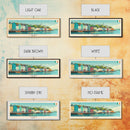 Cork Ireland Panoramic Travel Poster, Framed Canvas Print or Metal Wall Art, Travel Art, Home Decor, Panoramic Painting, Midcentury Art