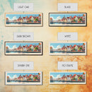 Mechelen Belgium Panoramic Travel Poster, Framed Canvas Print or Metal Wall Art, Travel Art, Home Decor, Panoramic Painting, Midcentury Art