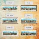 Modena Italy Travel Print Wall Art, Panoramic City Art, Travel Art, Wall Decor, Vacation Gift, Framed Canvas Print Or Metal Art