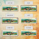 Nitra Slovakia Wall Art, Panoramic Travel Poster, Panoramic Framed Canvas Print, City Wall Art, Wall Hanging Home Decor, Travel Art