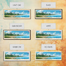 Tolyatti Russia Panoramic Travel Poster, Framed Canvas Print or Metal Wall Art, Travel Art, Home Decor, Panoramic Painting, Midcentury Art