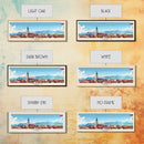 Trnava Slovakia Wall Art, Panoramic Travel Poster, Panoramic Framed Canvas Print, City Wall Art, Wall Hanging Home Decor, Travel Art