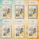 Izhevsk Russia Scenic Art Print, Charming City View Canvas Print for Home Decor, Travel Poster for Living Room Wall Art, Russian Beauty