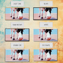 Longhorn Cow, Bull and Bear Art, Rustic Decor, Farmhouse Art, Southwest Wall Art, Light Pink Wall Art, Canvas Print, Living Room Art