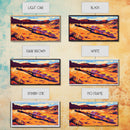 Fallen Arrow, rustic wall art, cowboy painting, southwest wall art, desert landscape, panoramic art, Framed Canvas Print, farmhouse decor, bold