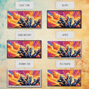 Joshua Tree, desert landscape, sunset art, boho decor, southwest wall art, extra wide art, framed canvas print, panoramic painting