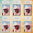 Coastal Cowgirl Painting, Black Cowgirl Art, Western Fashion Art, Moody Art, Southwest Wall Art, Canvas Print, Rustic Decor, Boho Art