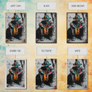 Colorful Cowboy, Graffiti Wall Art, Chicano Art, Modern Western Art, Moody Art, Rustic Decor, Urban Art, Canvas Print, Gift Idea