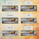 Covered Wagon, Pioneer Art, Old West Decor, Historical Wall Art, Rustic Decor, Landscape Painting, Panoramic Art, Framed Canvas Print