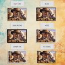 Wild West Cowboy Painting, Western Decor, Southwestern Wall Art, Modern Design Canvas Painting, Southern Home Art, Ranch Wall Art